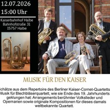 Musik f&uuml;r den Kaiser -  Repertoire des Kaiser-Cornet-Quartetts