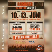 Rock Sommer Nacht 2027 Donnerstag - Open House der International Crew