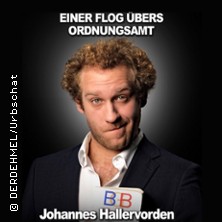 Einer flog &uuml;bers Ordnungsamt - das neue Soloprogramm mit Johannes Hallervorden