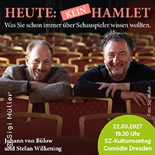 Johann von B&uuml;low, Stefan Wilkening - Heute keine Hamlet | SZ Kulturmontag