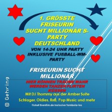 1. Gr&ouml;&szlig;te Friseurin sucht Million&auml;r Party - Hier k&ouml;nnen Tr&auml;ume wahr werden