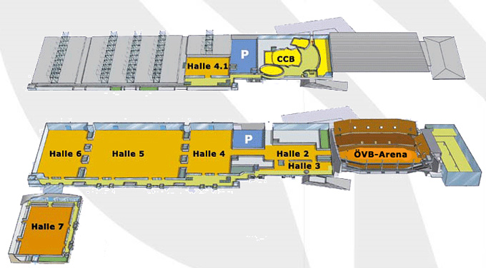 &Ouml;VB-Arena - Lageplan