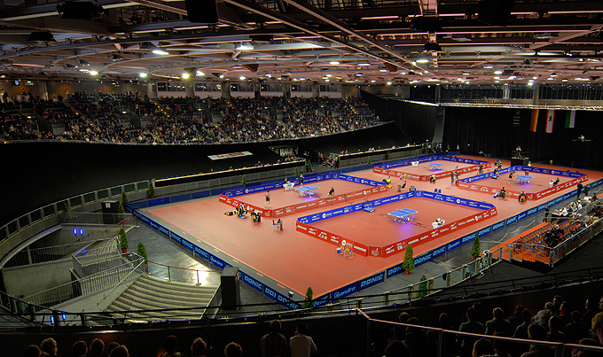 Velodrom - Arena - Tischtennis