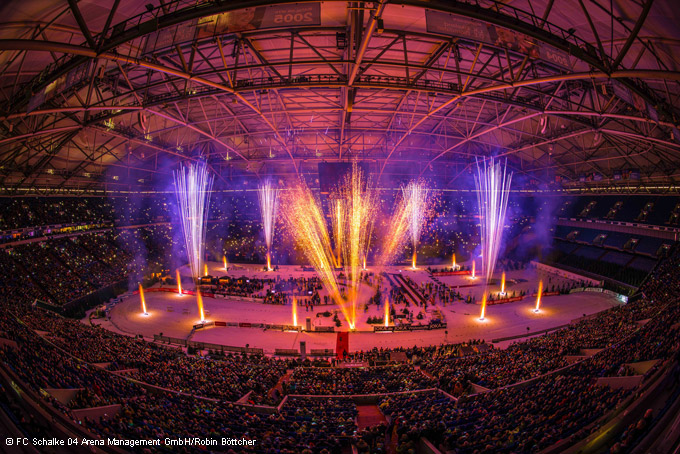 Biathlon auf Schalke 