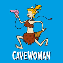 Cavewoman in Baunatal