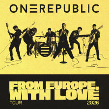 OneRepublic with special guest Jessie J - From Europe With Love Tour 2026