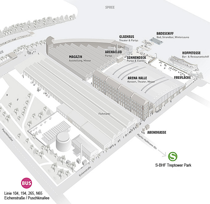 Anfahrt mit &ouml;ffentlichen Verkehrsmitteln