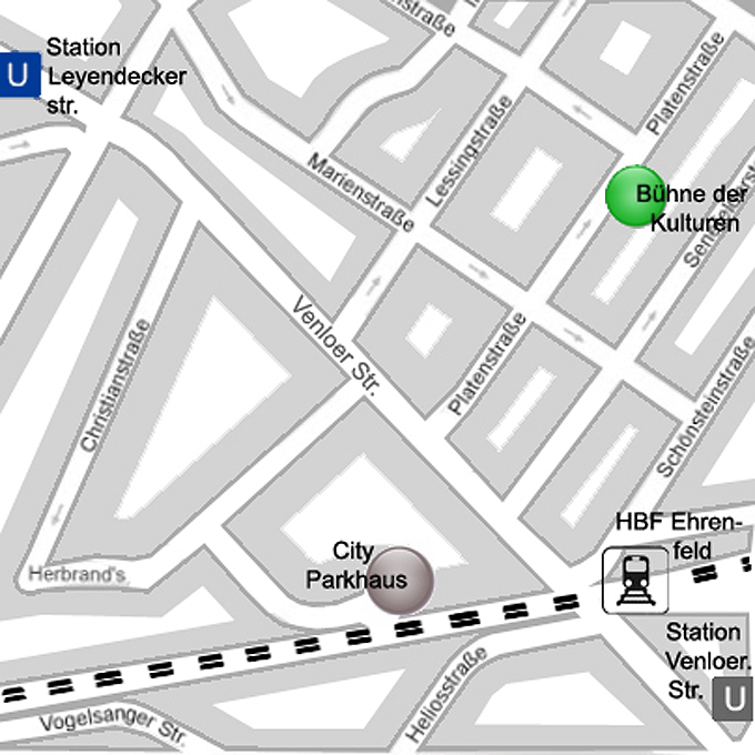 Anfahrt mit &ouml;ffentlichen Verkehrsmitteln