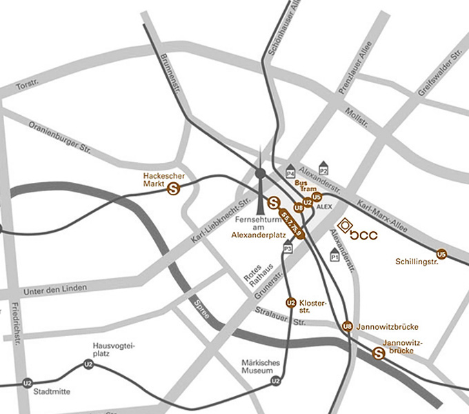 Anfahrt mit &ouml;ffentlichen Verkehrsmitteln