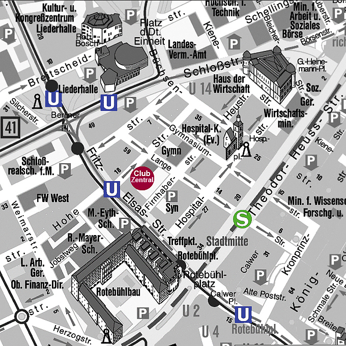 Anfahrt mit &ouml;ffentlichen Verkehrsmitteln