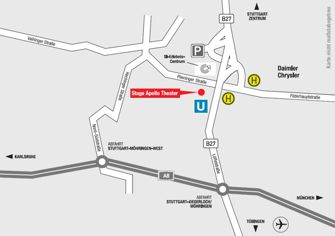 Anfahrt mit &ouml;ffentlichen Verkehrsmitteln