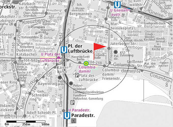 Anfahrt mit &ouml;ffentlichen Verkehrsmitteln